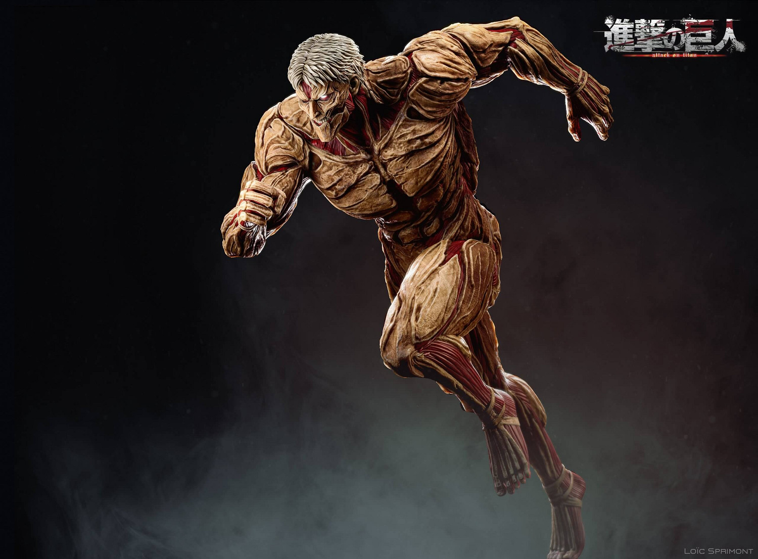 次世代級別！育碧設計師自製《進擊的巨人》巨人3D建模