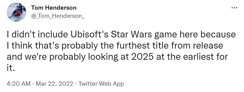 爆料稱育碧《星際大戰》遊戲還很遙遠 最早2025年出! 爆料稱育碧《星際大戰》遊戲還很遙遠 最早2025年出!