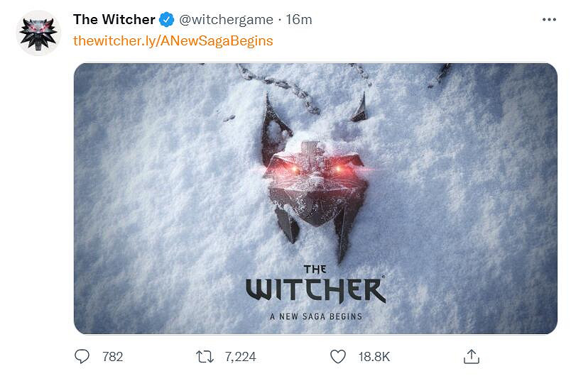 CDPR巫師新系列官宣！採用虛幻5、將與Epic深度合作