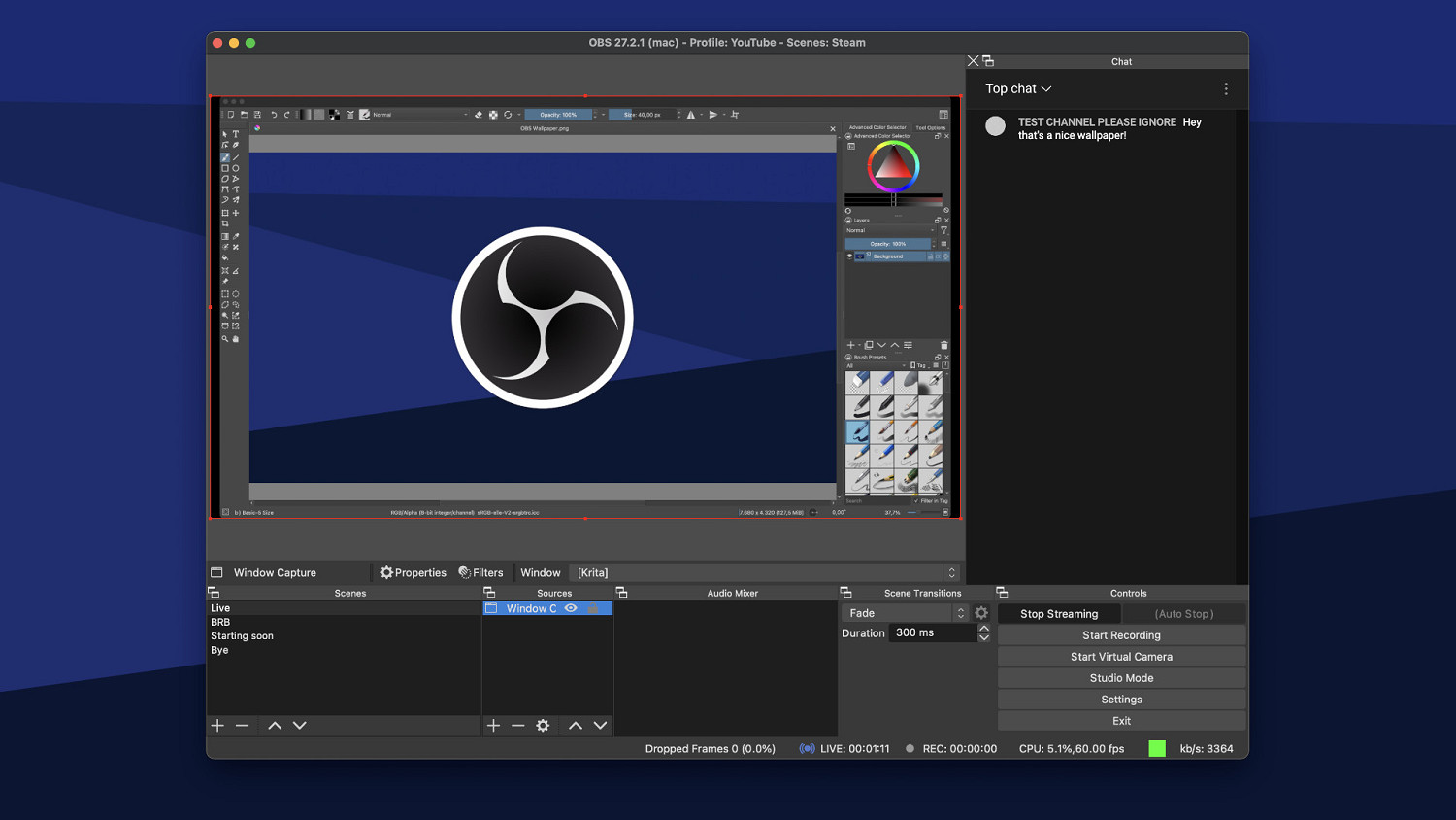 知名直播和影片錄製軟體《OBS Studio》上架Steam 免費使用 知名直播和影片錄製軟體《OBS Studio》上架Steam 免費使用