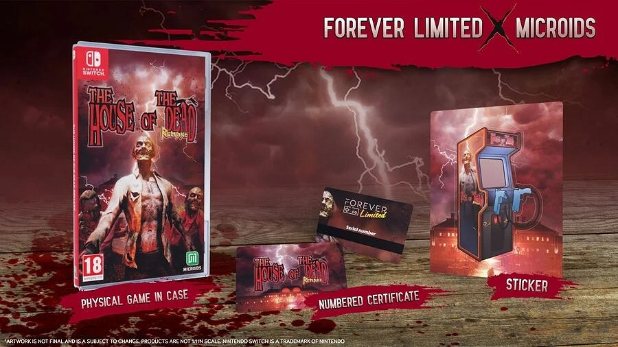 《死亡鬼屋 重製版》推出實體版 4月7日登陸Switch 《死亡鬼屋 重製版》推出實體版 4月7日登陸Switch