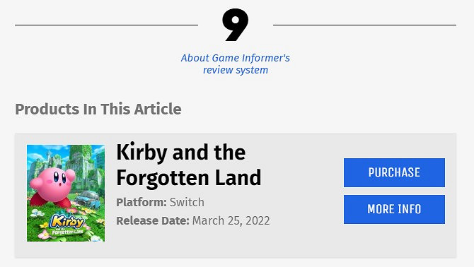 《星之卡比:探索發現》全球媒體評分解禁!均分85! 《星之卡比:探索發現》全球媒體評分解禁!均分85!