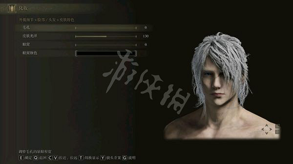 《艾爾登法環》男性角色如何捏臉？白髮男性捏臉資料分享