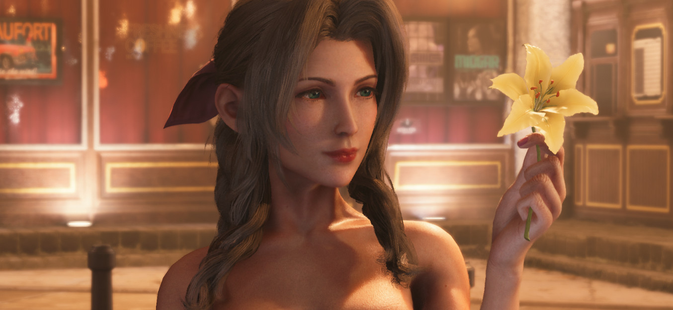 《最終幻想7:重製版》愛麗絲去衣mod!該來的還是來了 《最終幻想7:重製版》愛麗絲去衣mod!該來的還是來了