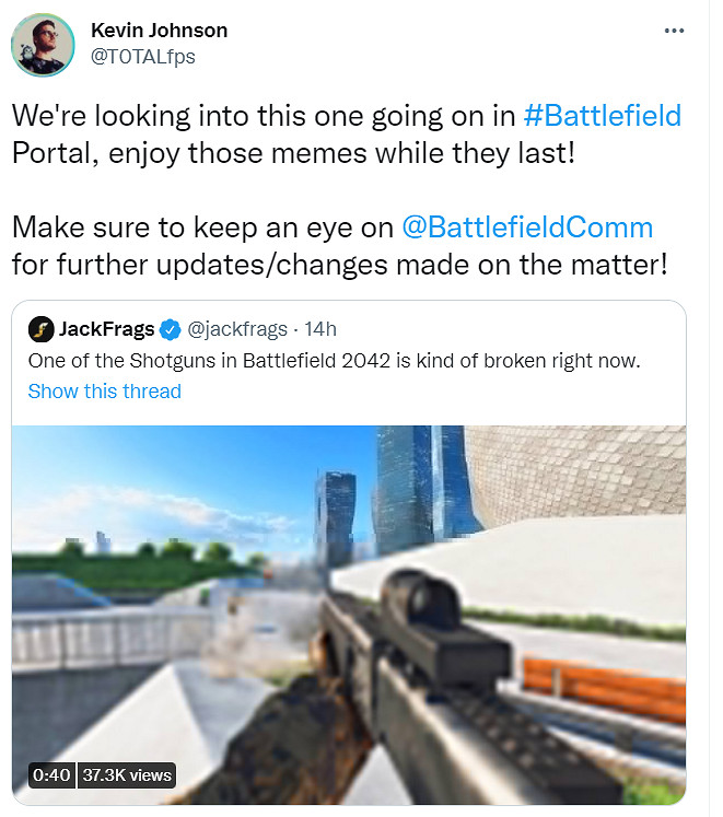 比狙擊槍還強！《戰地風雲2042》更新：SPAS-12完全失控！