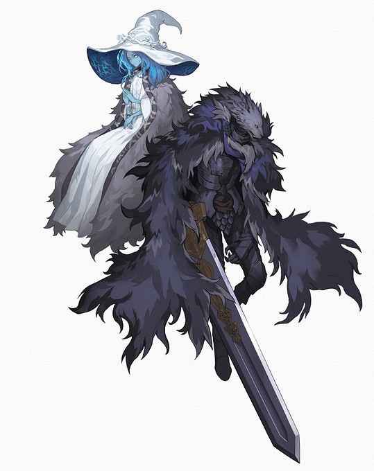 《艾爾登法環》“菈妮”讓玩家癡迷！畫師瘋狂創作輸出！