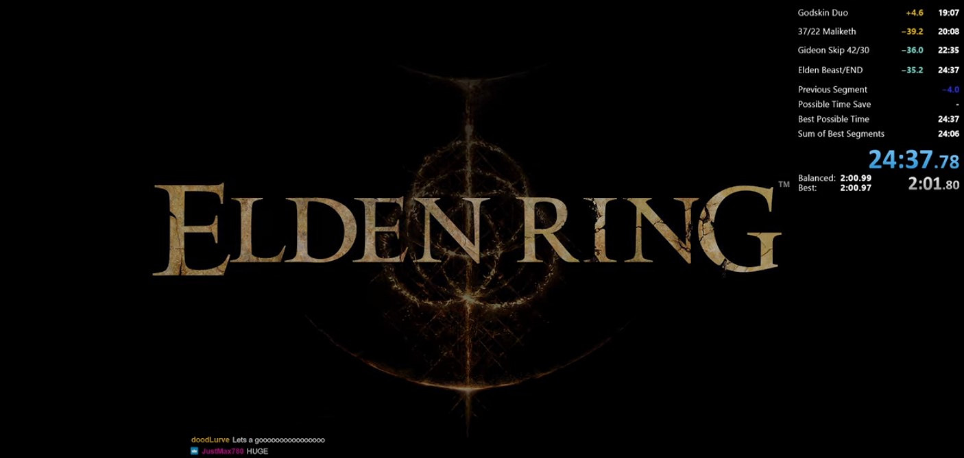 《艾爾登法環》速通世界紀錄再被刷新！用時24分37秒！