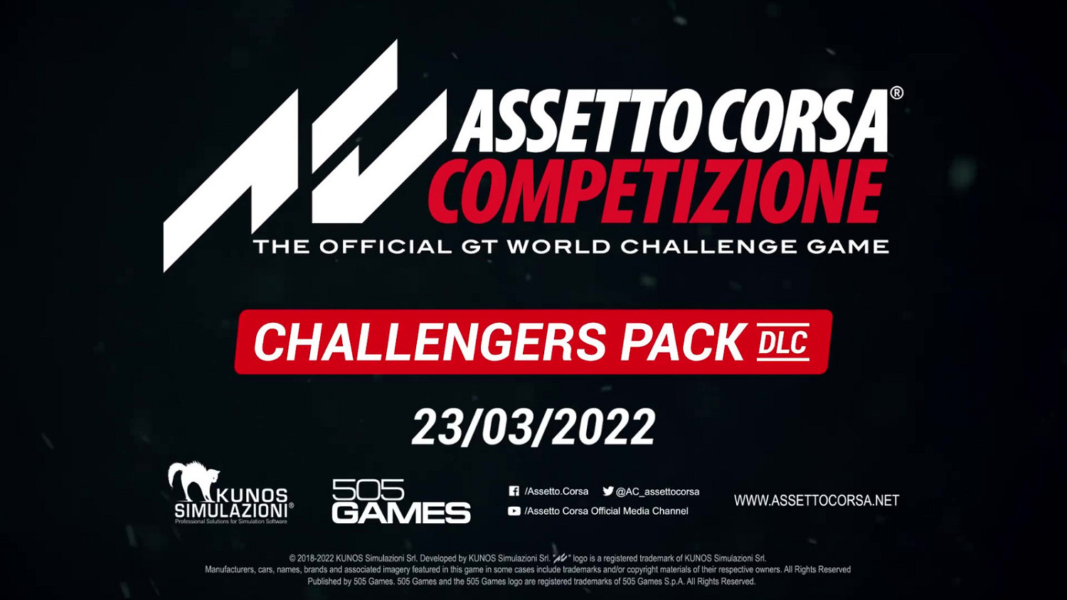 《神力科莎出賽準備：競速》新DLC“挑戰包” 3月23日上線