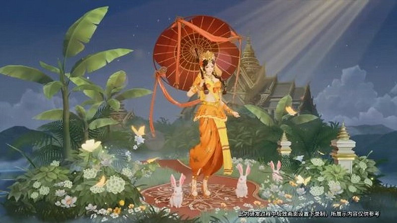 《王者榮耀》×86版西遊記新皮膚：公孫離“玉兔公主”