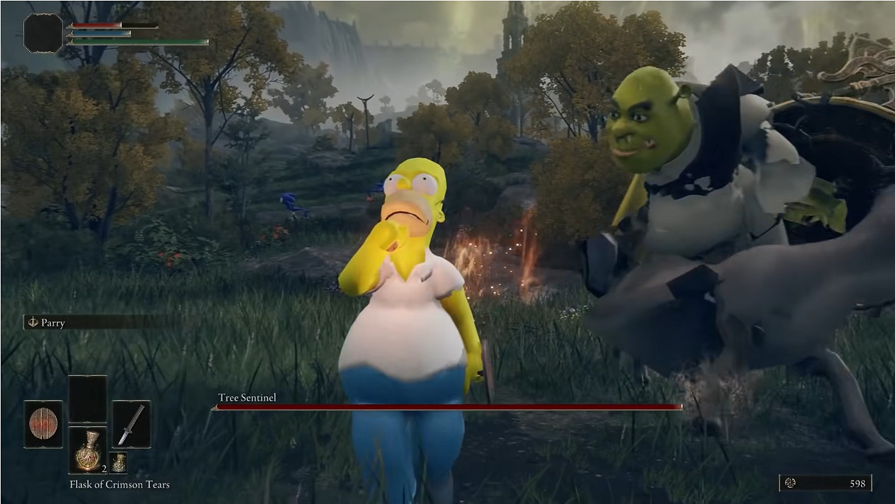 辛普森大戰史萊克!辛普森的《艾爾登法環》之旅 辛普森大戰史萊克!辛普森的《艾爾登法環》之旅