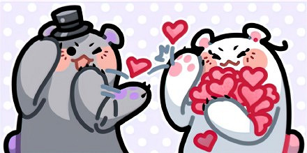 《光與夜之戀》真心話大冒險情侶頭像原圖 真心話大冒險情侶頭像分享