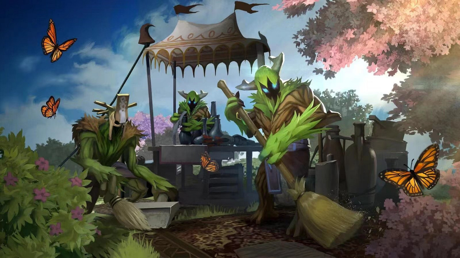 DOTA2春日滌塵更新上線 更新日誌公布 DOTA2春日滌塵更新上線 更新日誌公布