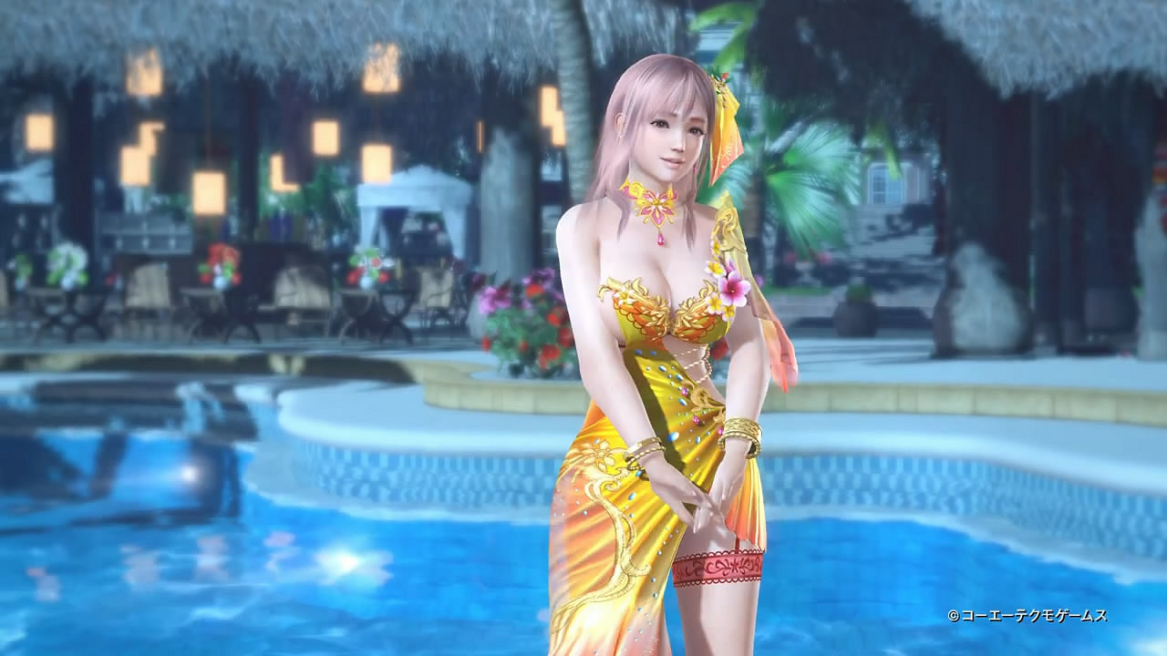 《生死格鬥：女神假期》迎穗乃果生日！新泳裝香豔動人