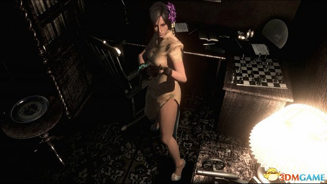 惡靈古堡HD重製版 吉爾換艾達旗袍服裝MOD