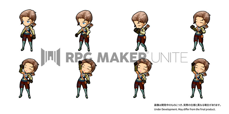 遊戲製作軟體RPG製作大師Unite全新功能 高清解析度等 遊戲製作軟體RPG製作大師Unite全新功能 高清解析度等