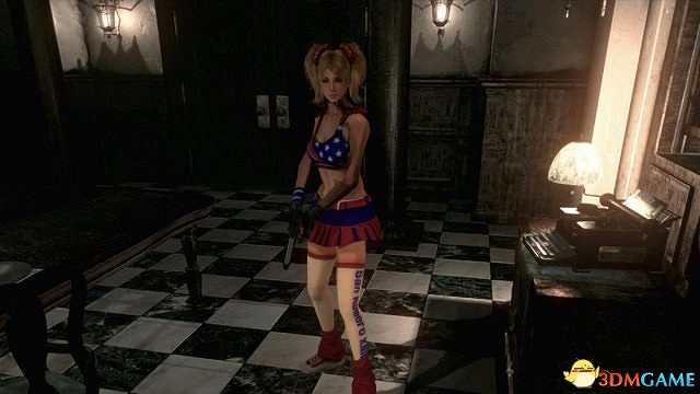 惡靈古堡HD重製版 吉爾換電鋸甜心服裝MOD