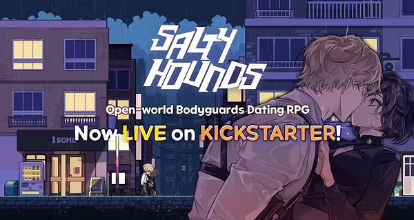 2D像素風乙女遊戲《Salty Hounds》確定將於年內發售