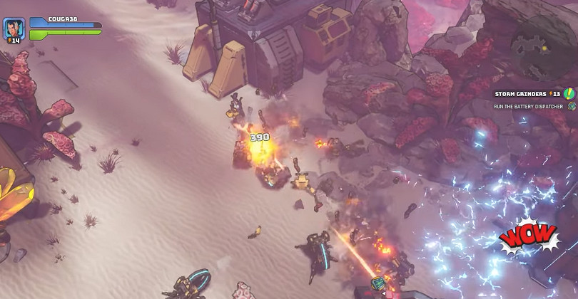 邊緣禁地畫風搭配高清孤膽槍手《太空朋克》公測預告