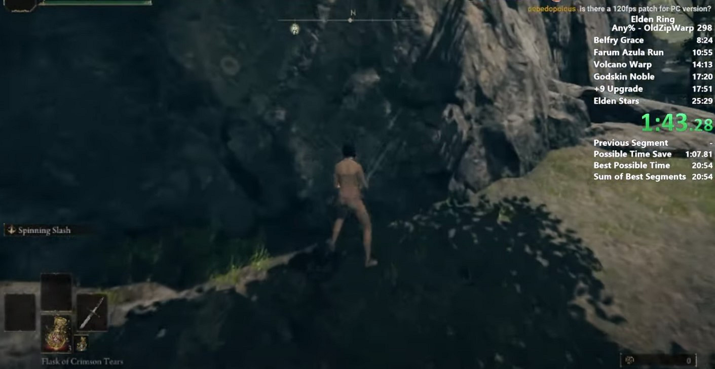 《艾爾登法環》速通紀錄再被刷新!用飛雷神Bug還能更快! 《艾爾登法環》速通紀錄再被刷新!用飛雷神Bug還能更快!