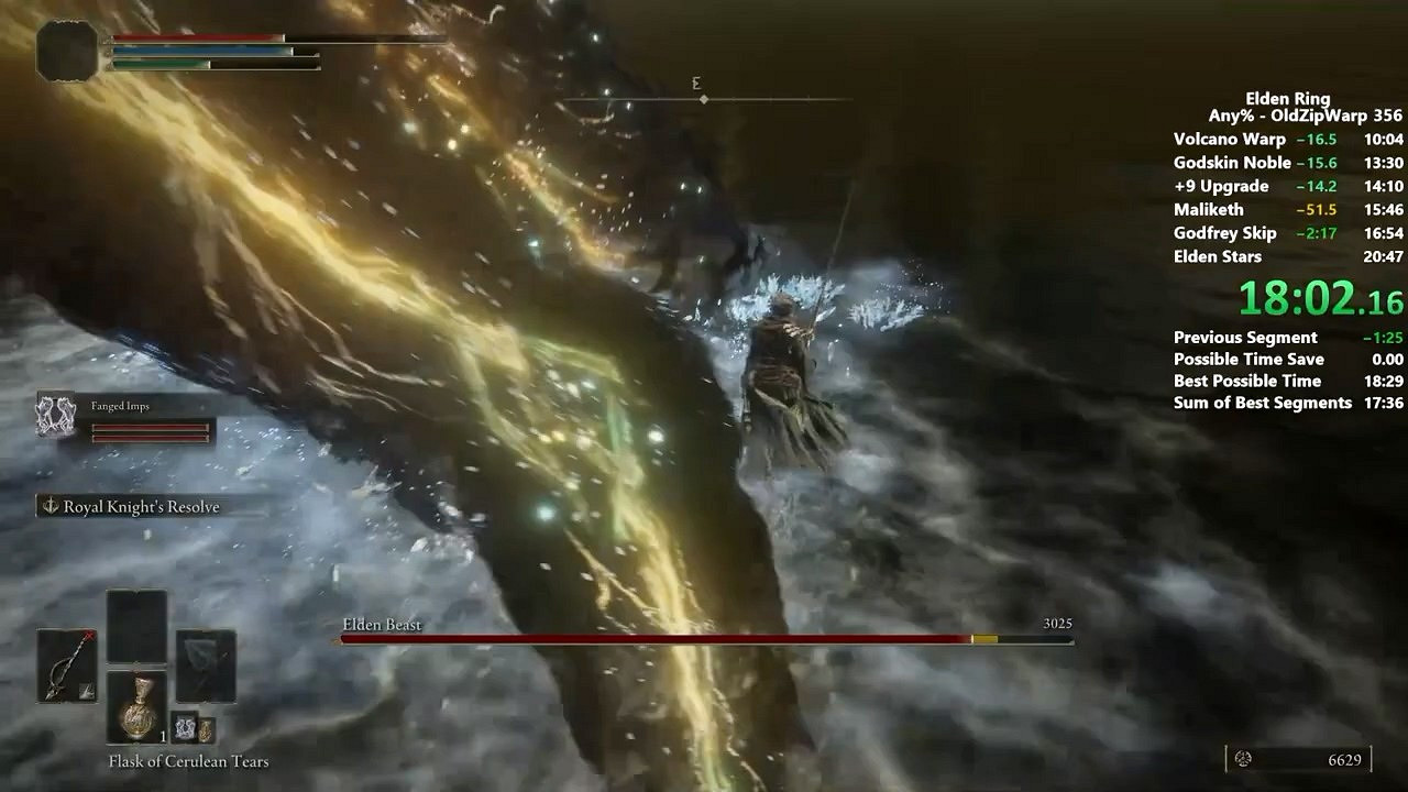 衝進20分!《艾爾登法環》速通記錄再刷新:奇奇怪怪新bug 衝進20分!《艾爾登法環》速通記錄再刷新:奇奇怪怪新bug