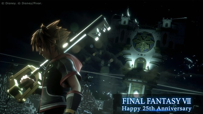 《太空戰士7》發布賀圖 慶祝《王國之心》二十周年 《太空戰士7》發布賀圖 慶祝《王國之心》二十周年