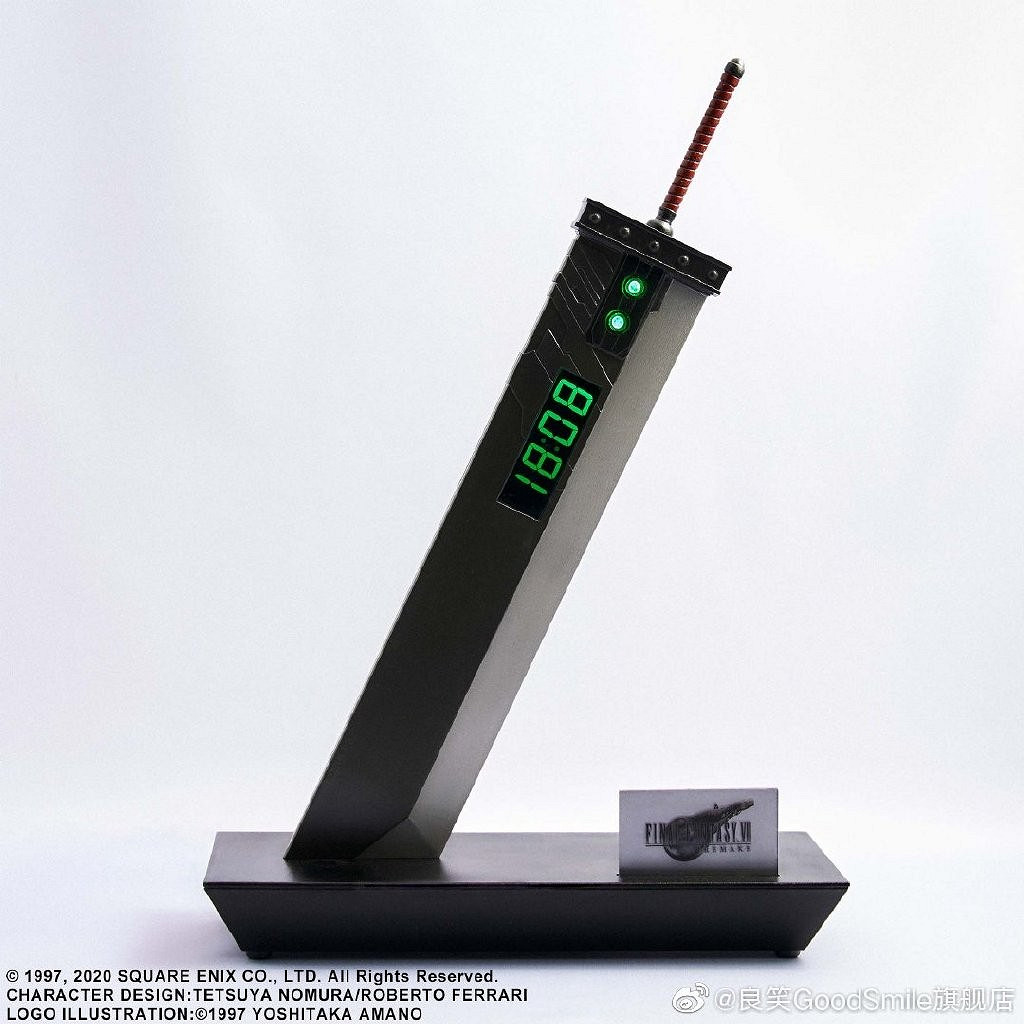 SE官方《太空戰士7:重製版》破壞劍鬧鐘 售價約新台幣5391元 SE官方《太空戰士7:重製版》破壞劍鬧鐘 售價約新台幣5391元