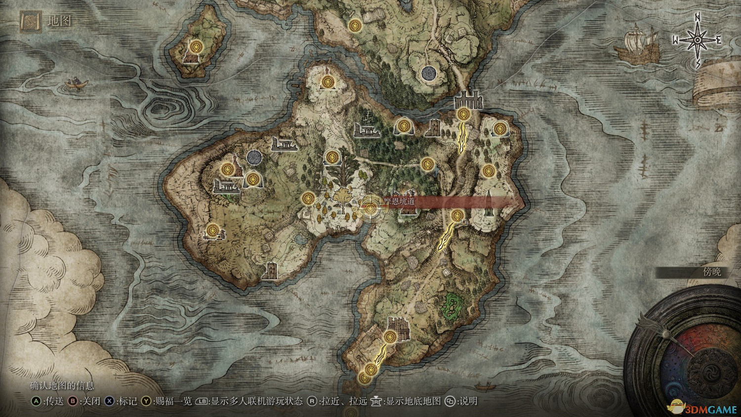 《艾爾登法環》啜泣半島全賜福位置介紹