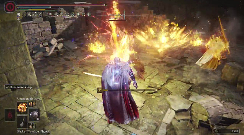 難耐癲火！《艾爾登法環》玩家分享金剛不壞癲火構築！