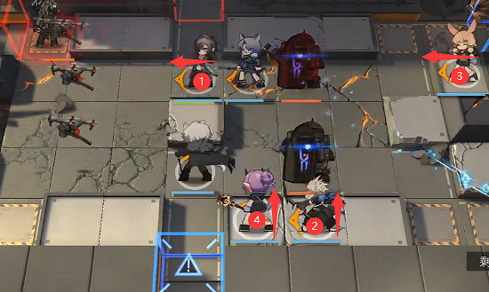 《明日方舟》遺棄地塊3.7 明晝行動3月7日遺棄地塊8低配攻略