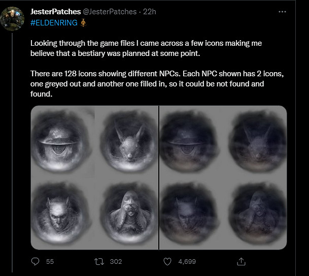 交界地曾經擁有獸人!《艾爾登法環》角色圖鑒被揭露 交界地曾經擁有獸人!《艾爾登法環》角色圖鑒被揭露