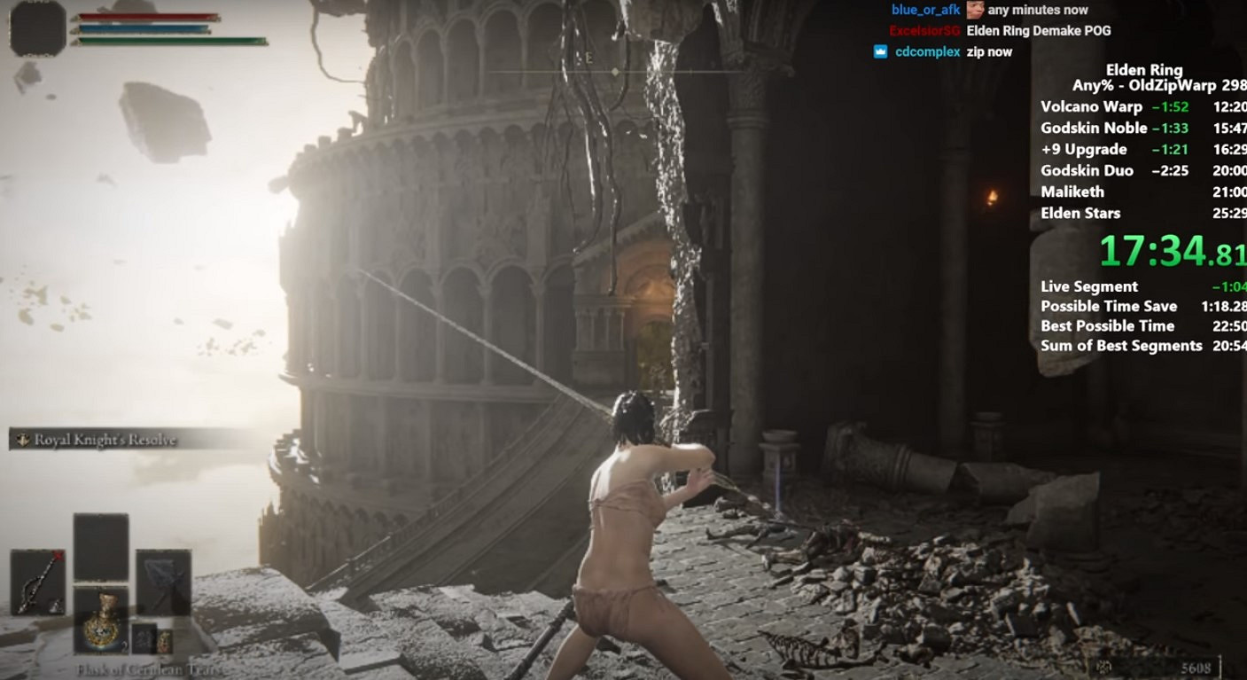 《艾爾登法環》速通紀錄再被刷新!用飛雷神Bug還能更快! 《艾爾登法環》速通紀錄再被刷新!用飛雷神Bug還能更快!