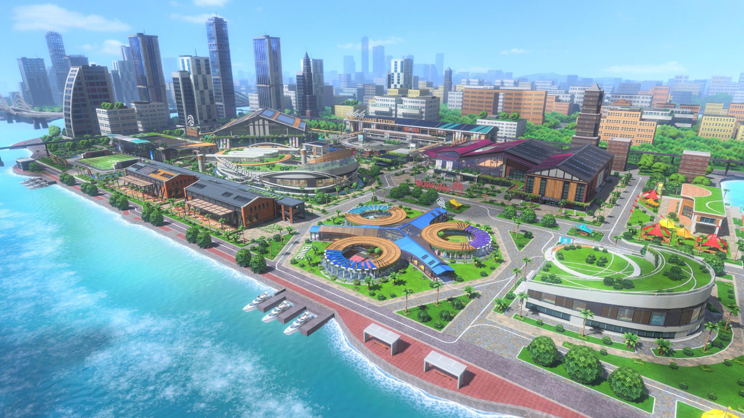 《任天堂Switch運動》新遊戲截圖 展示“SPOCCO廣場”