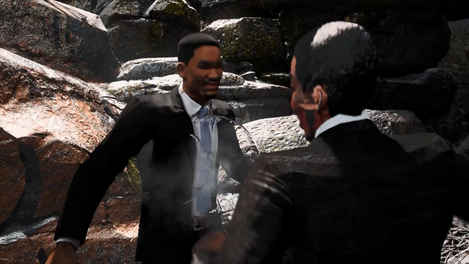 《戰神》威爾·史密斯打人MOD 奧斯卡名場面升級再現! 《戰神》威爾·史密斯打人MOD 奧斯卡名場面升級再現!