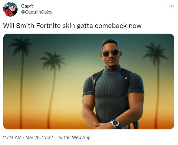 《要塞英雄》玩家呼籲史密斯皮膚回歸 再加個扇耳光表情