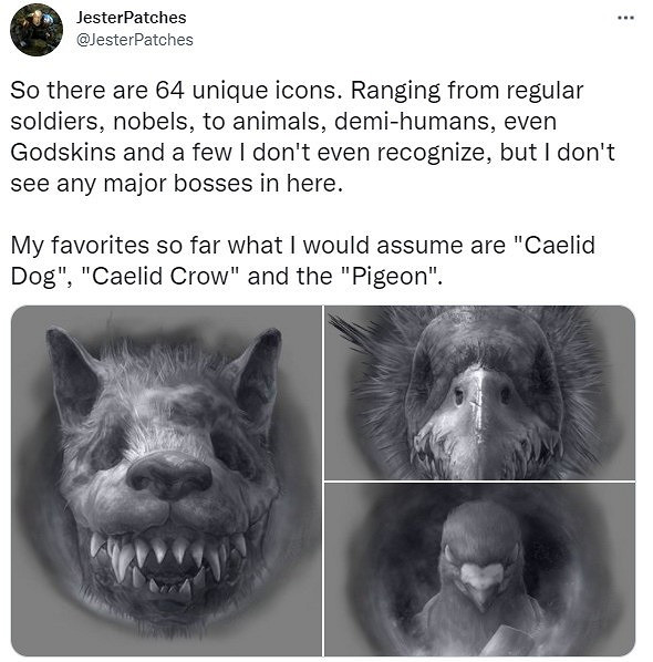 玩家挖掘出《艾爾登法環》遊戲角色圖鑒：曾有獸人