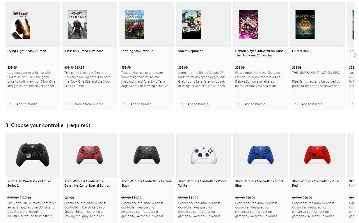 微軟上架XSX官翻版!便宜30美元但需捆綁遊戲和手把 微軟上架XSX官翻版!便宜30美元但需捆綁遊戲和手把