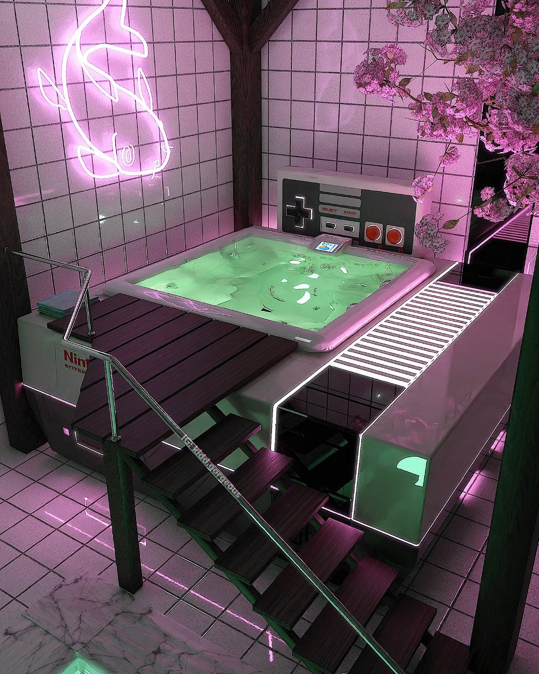 四大復古遊戲主機主題浴缸 哪一款會是你的心水之選