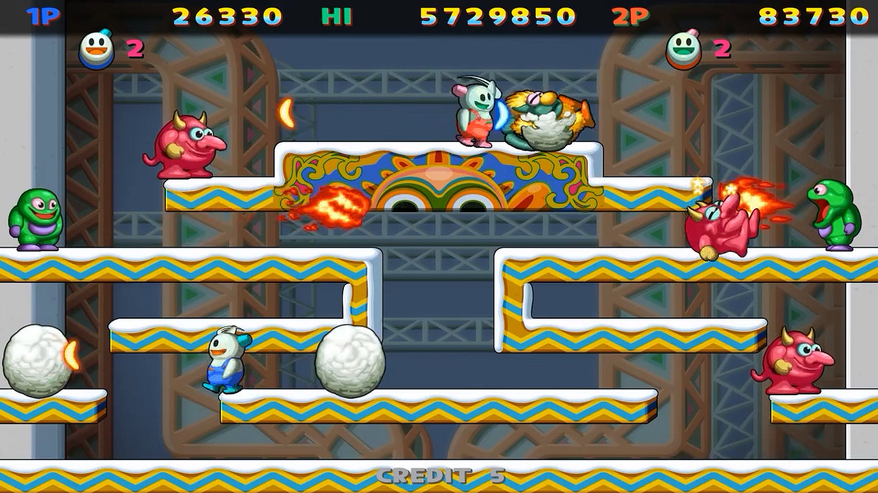 《雪人兄弟》重製版首支展示PV公開!5月正式發售 《雪人兄弟》重製版首支展示PV公開!5月正式發售