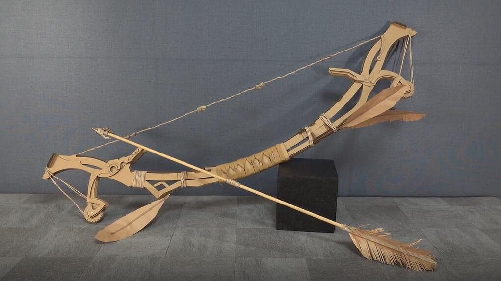 日本紙板手工達人 再現《艾爾登法環》經典武器電鋸 日本紙板手工達人 再現《艾爾登法環》經典武器電鋸