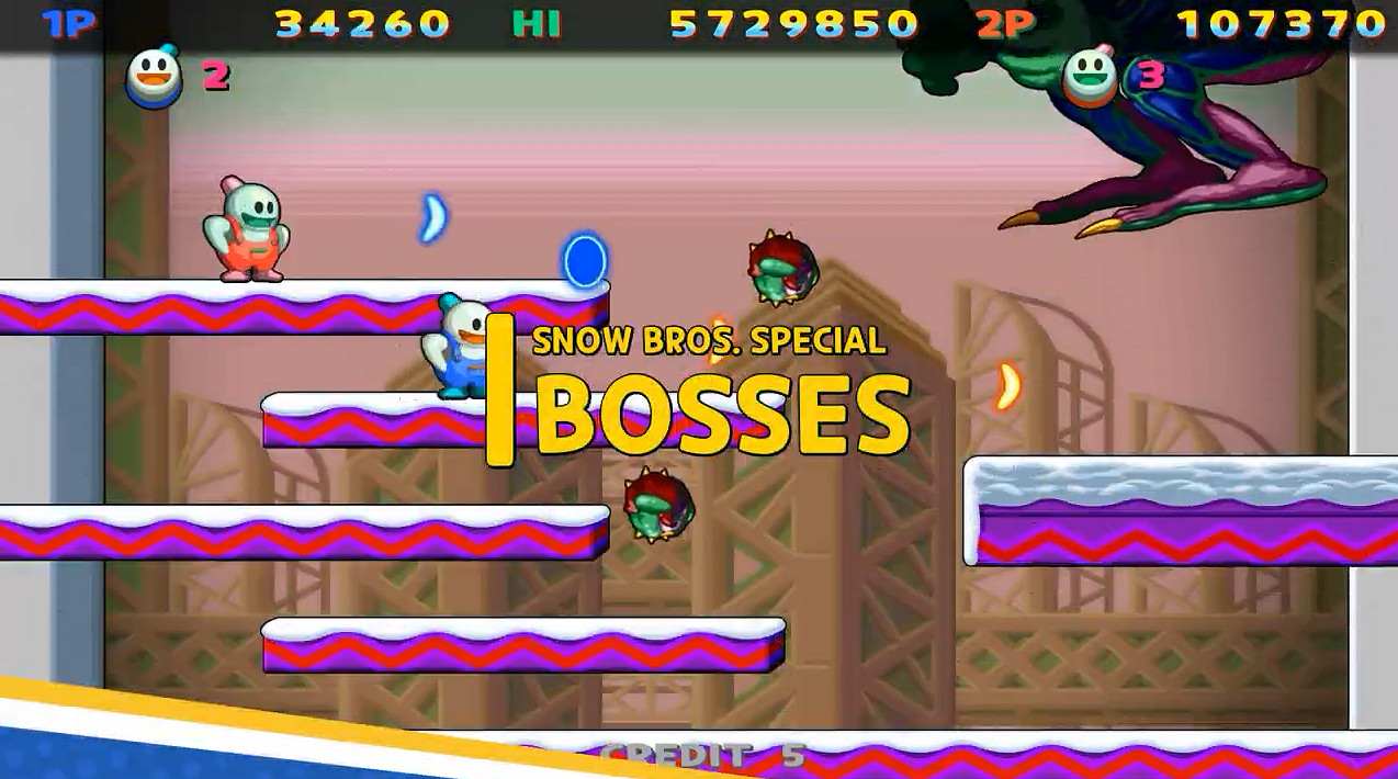 《雪人兄弟》重製版首支展示PV公開!5月正式發售 《雪人兄弟》重製版首支展示PV公開!5月正式發售