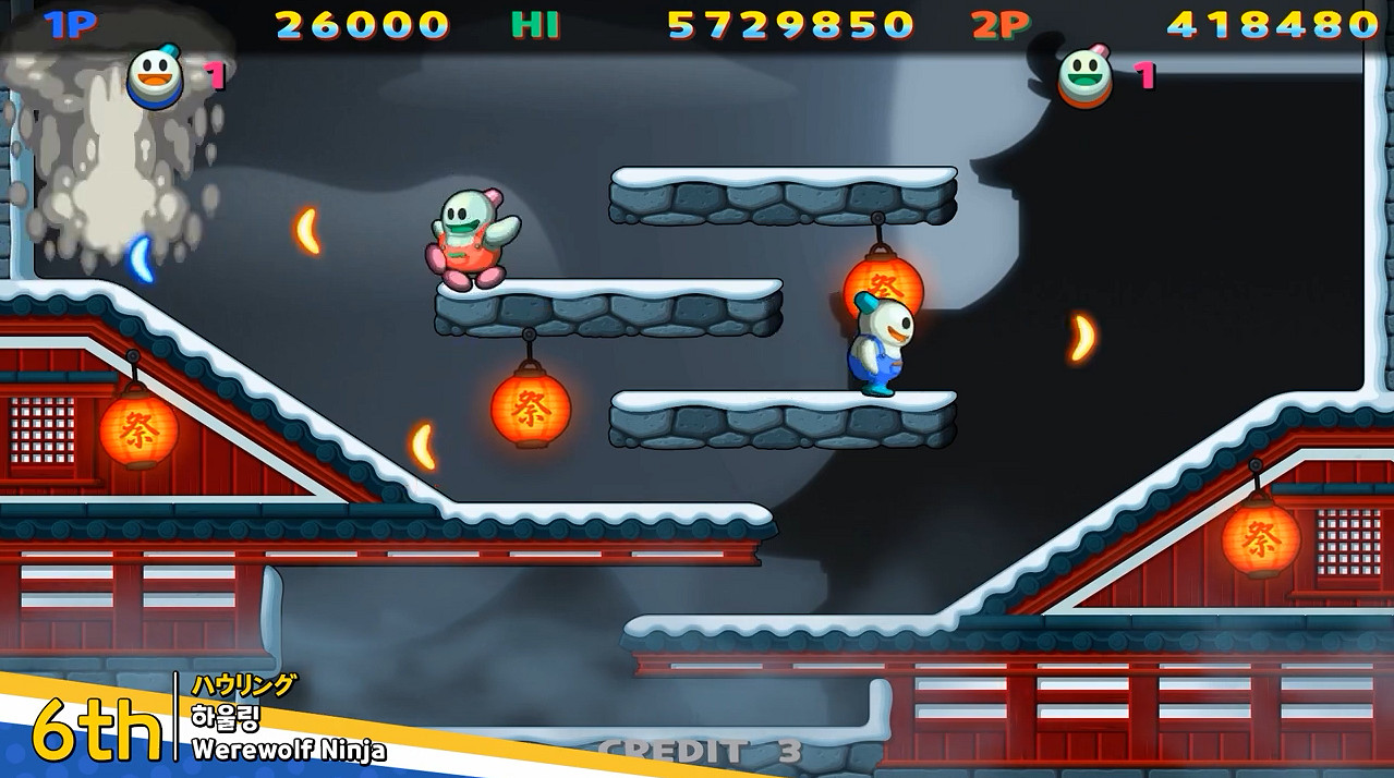 《雪人兄弟》重製版首支展示PV公開!5月正式發售 《雪人兄弟》重製版首支展示PV公開!5月正式發售