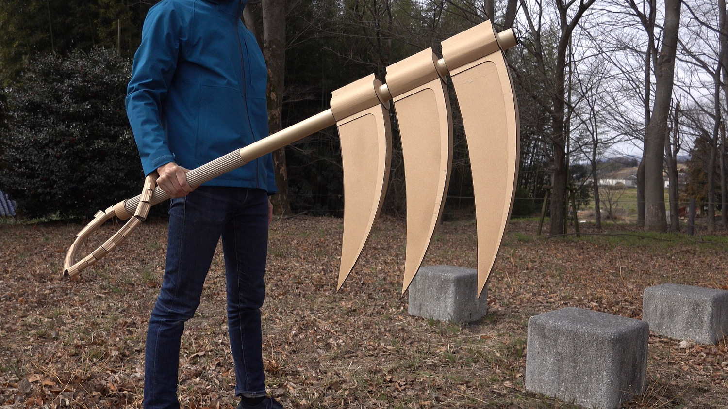 日本紙板手工達人 再現《艾爾登法環》經典武器電鋸 日本紙板手工達人 再現《艾爾登法環》經典武器電鋸