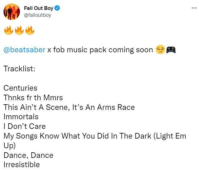 舞就完事了！《節奏光劍》將推出新音樂包FallOutBoy