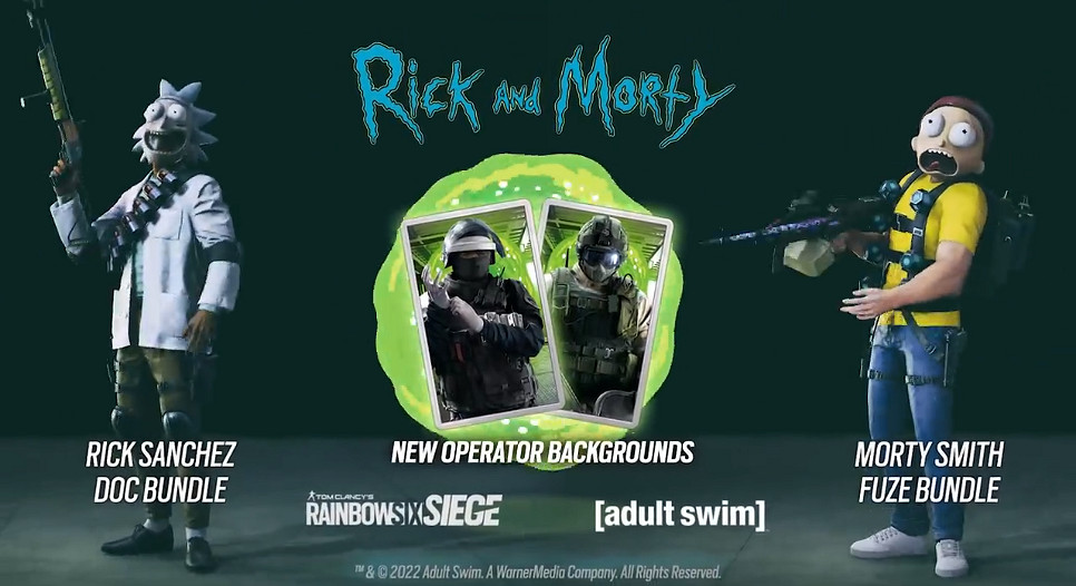 偏執酗酒狂瑞克來拆遷！ 《彩六》瑞克和莫蒂DLC上線