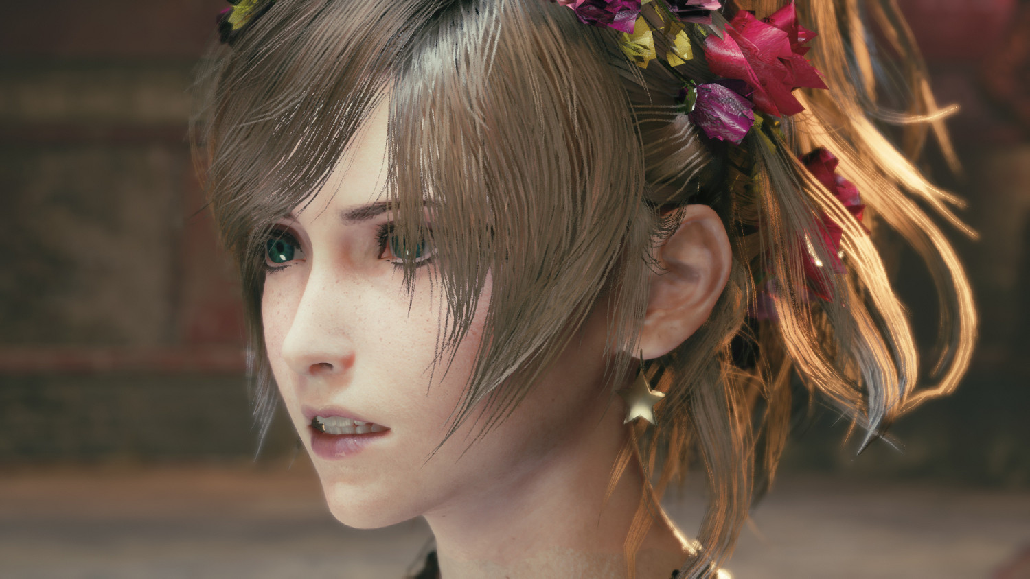 《最終幻想7：重製版》愛麗絲4K清涼mod 細節爆炸