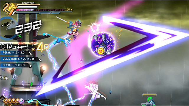 好評2D動作系列新作《蒼藍雷霆:剛巴爾特鎖環》將至! 好評2D動作系列新作《蒼藍雷霆:剛巴爾特鎖環》將至!