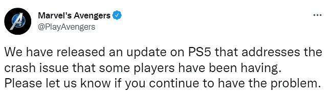 《漫威復仇者聯盟》出現遊戲崩潰錯誤 官方讓玩家刪檔以解決問題 《漫威復仇者聯盟》出現遊戲崩潰錯誤 官方讓玩家刪檔以解決問題