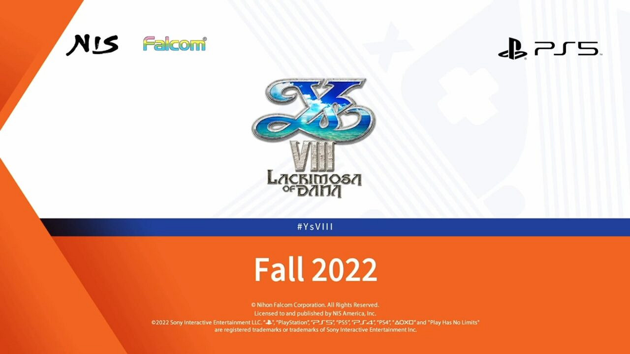 Falcom系列人氣作《伊蘇8》PS5版確定將於今秋發售!
