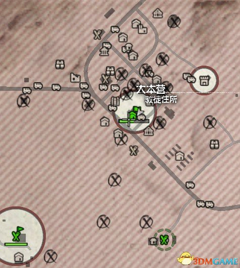 腐朽之都各大本營地圖一覽