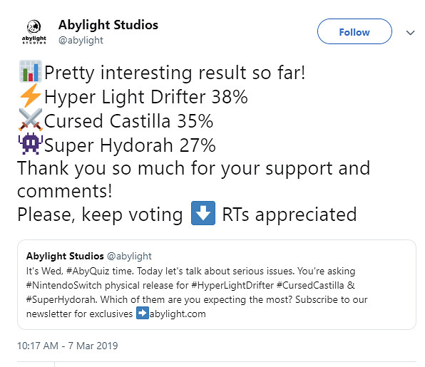 NS實體版搶灘登陸《終極閃光:流浪者》發行商投票 NS實體版搶灘登陸《終極閃光:流浪者》發行商投票